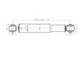 Imagen de AMORTIGUADOR TRASERO CITROEN C3 2001-2012